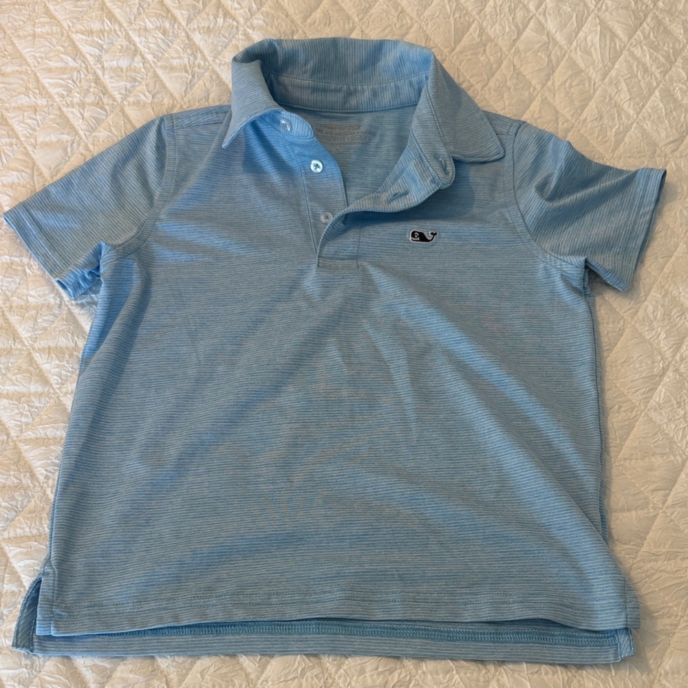 Vineyard Vines Boys Blue Polo – Size 6